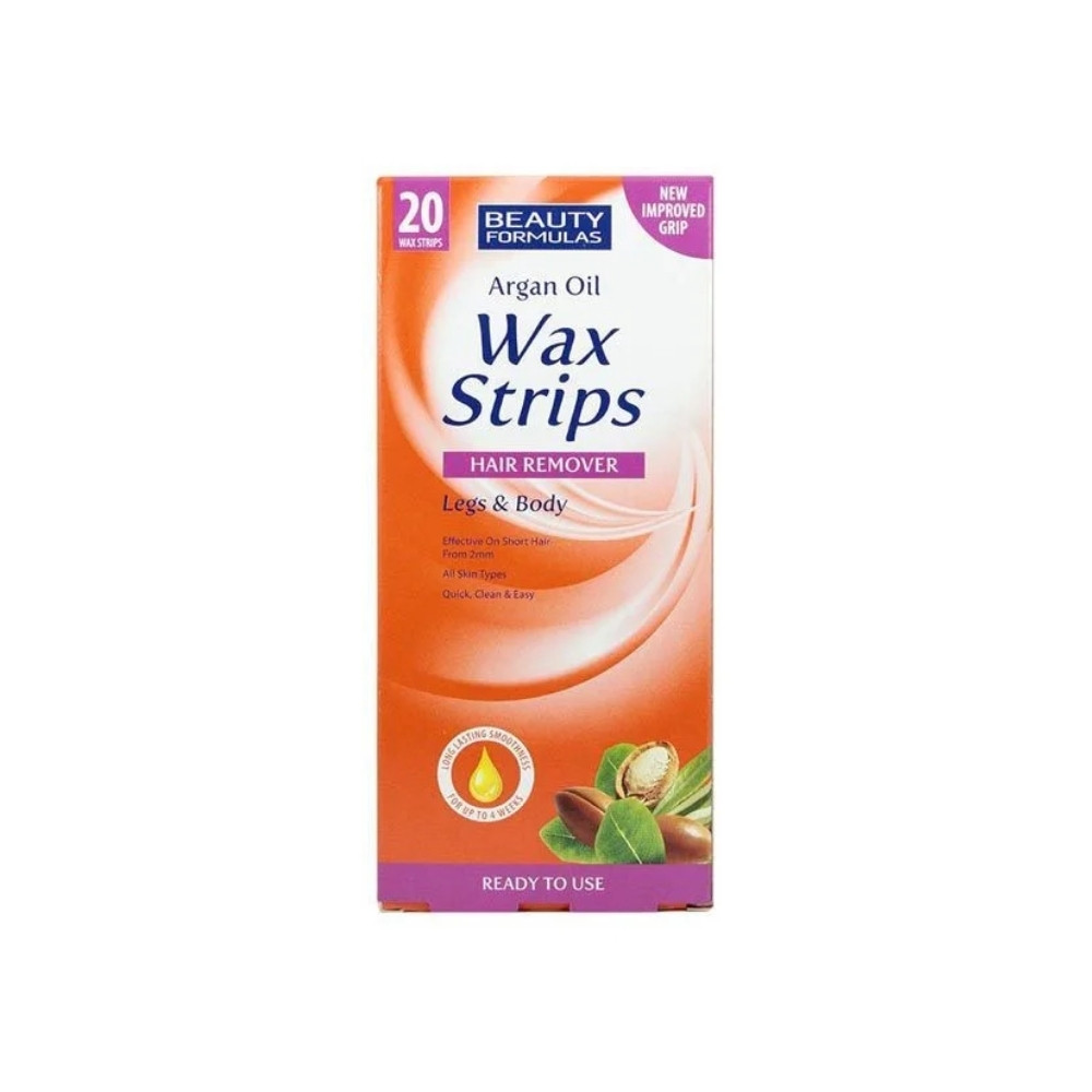 Beauty Formulas Argan Oil Wax Strips 